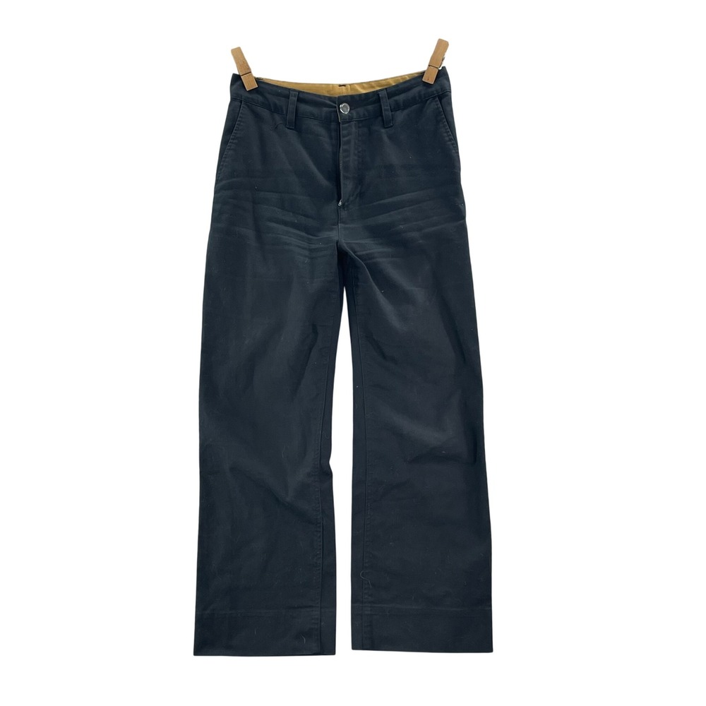 Backcountry Canvas Pants Women 2 Black Straight Leg Outdoor Hiking Workwear